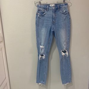 Abercrombie & Fitch Curve Love High Rise Jeans